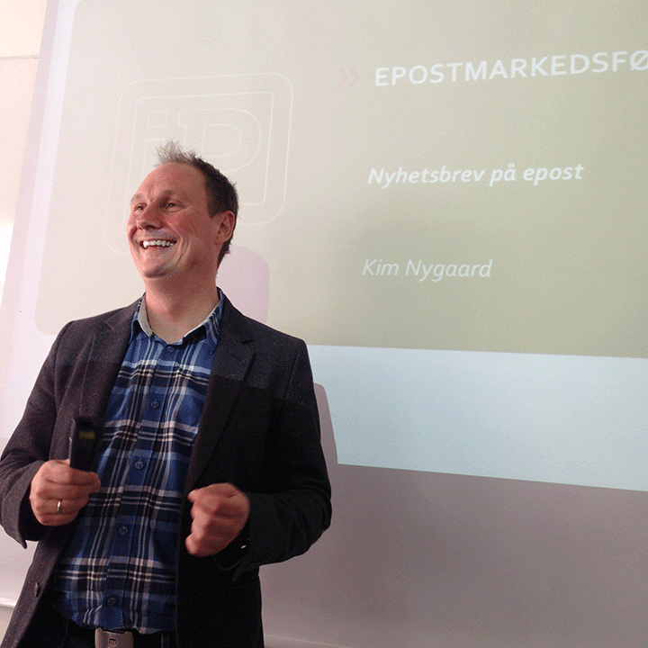Foredragsholder Kim Nygaard