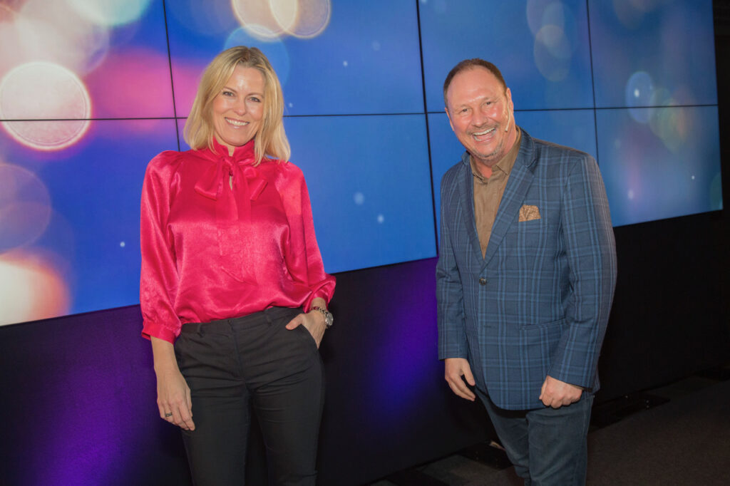 Pia Trydal i Chilli Media og Kim Nygaard i Metro Branding som programverter på Content Marketing-dagen 2021